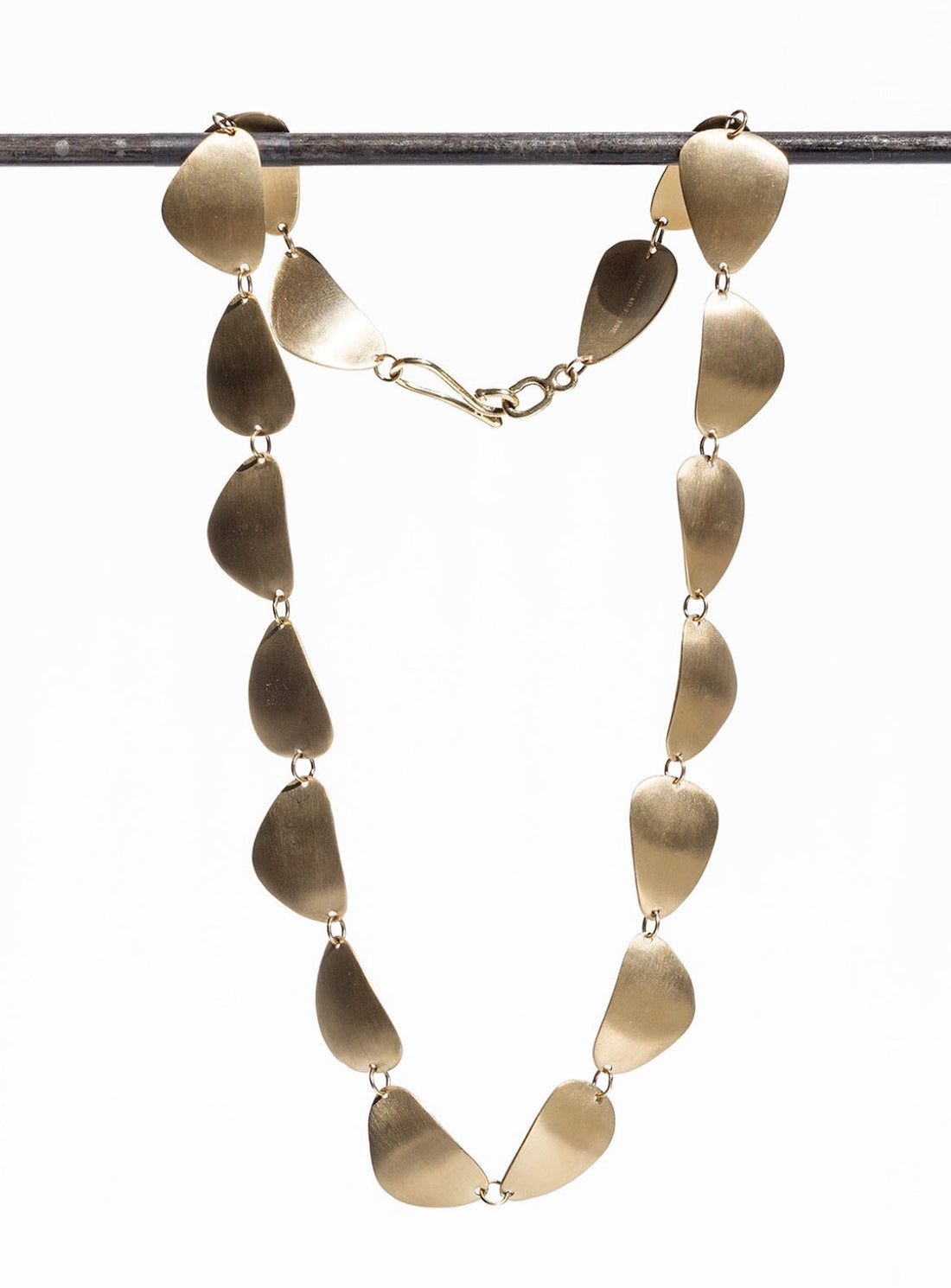 Stone Sarah Gold Necklace | Mikkel Brøgger Unique Handmade Gold Necklace