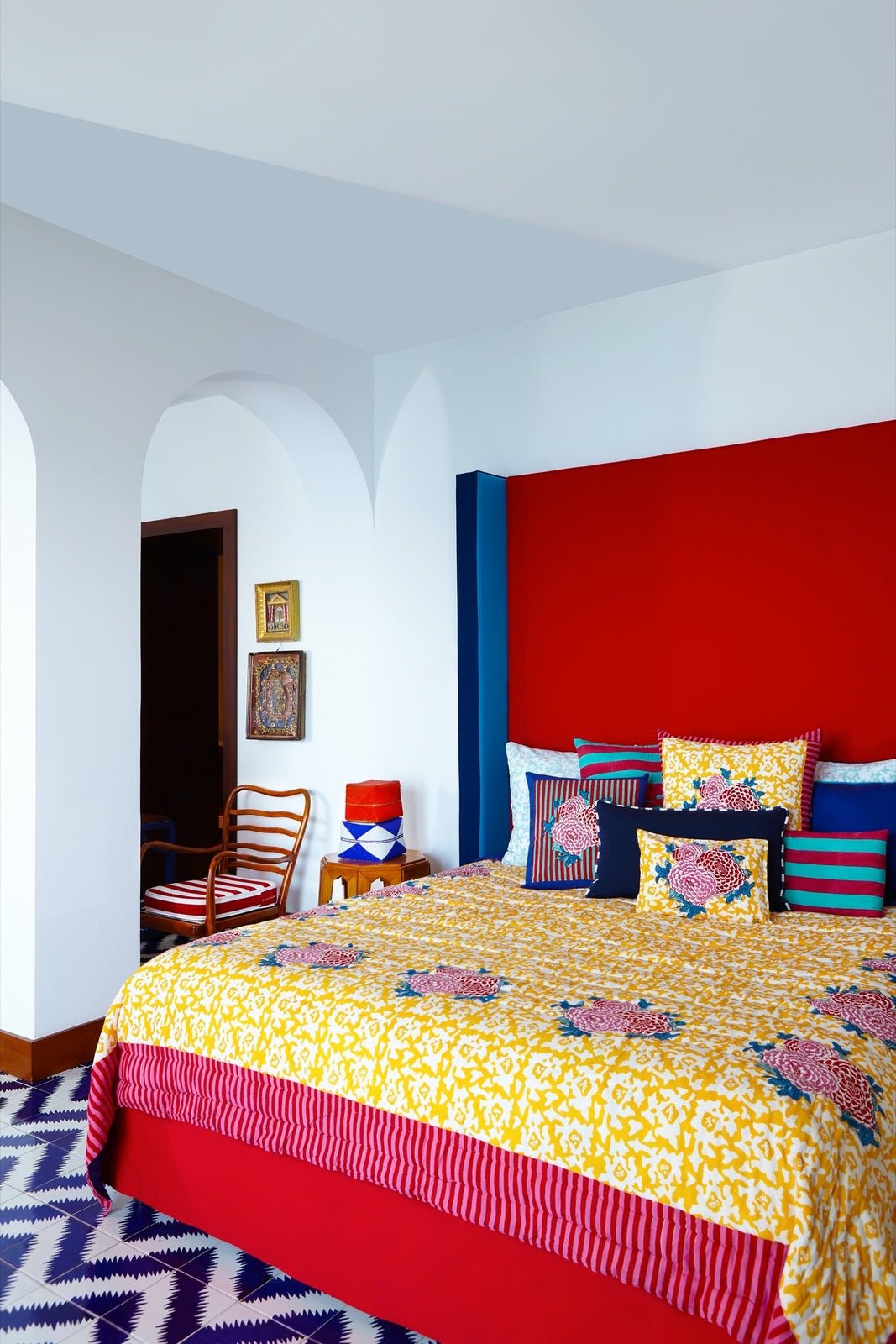 New Selection of Lisa Corti's Hand Block Printed Quilts in Shop and Online - Bon Ton goods