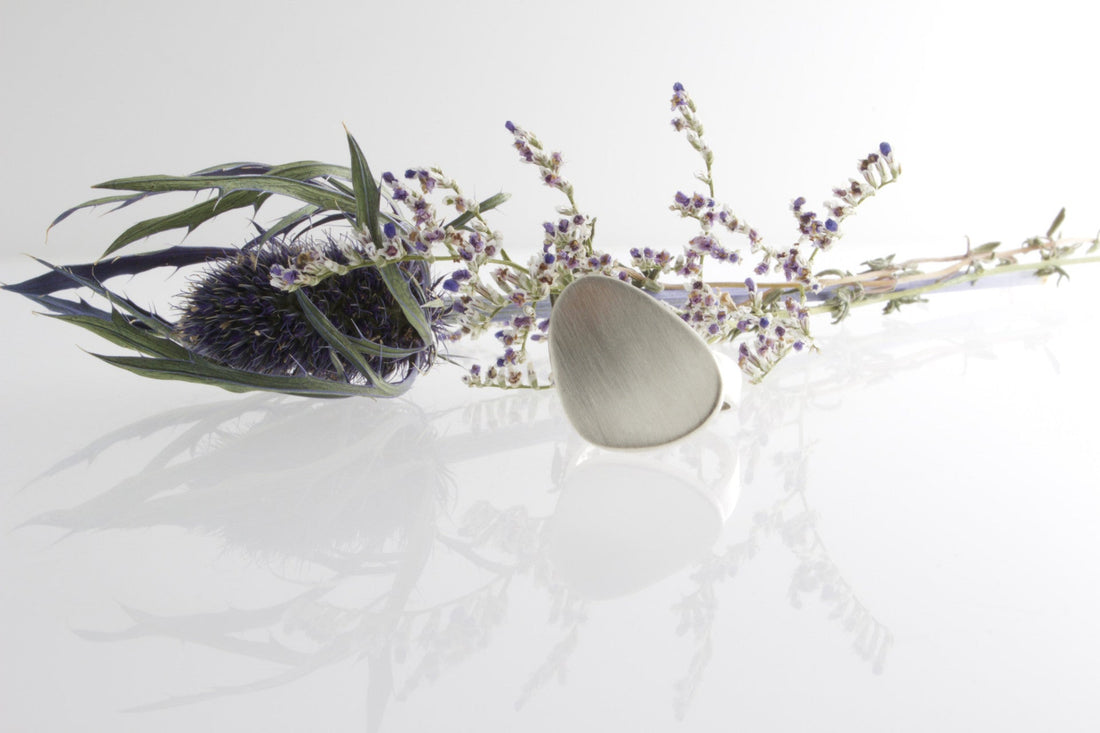 Karen: The Stone Ring in Gold & Silver