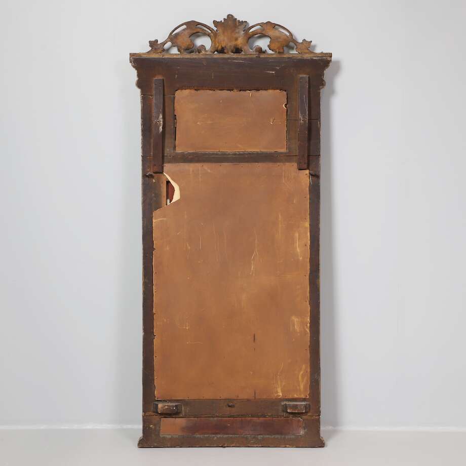Gustavian Mirror, Early 19th Century (c. 1800–1825), Giltwood, 182 × 84 cm
