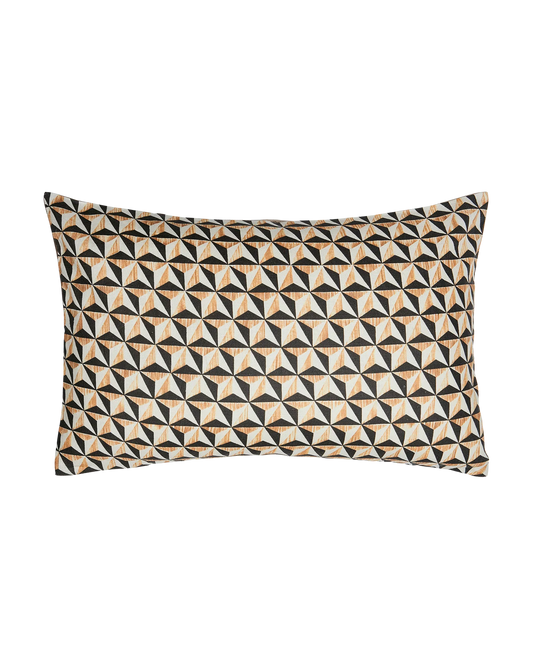 Pointes de Diamant Cushion | Antoinette Poisson Linen Cushion – Domino Paper Design