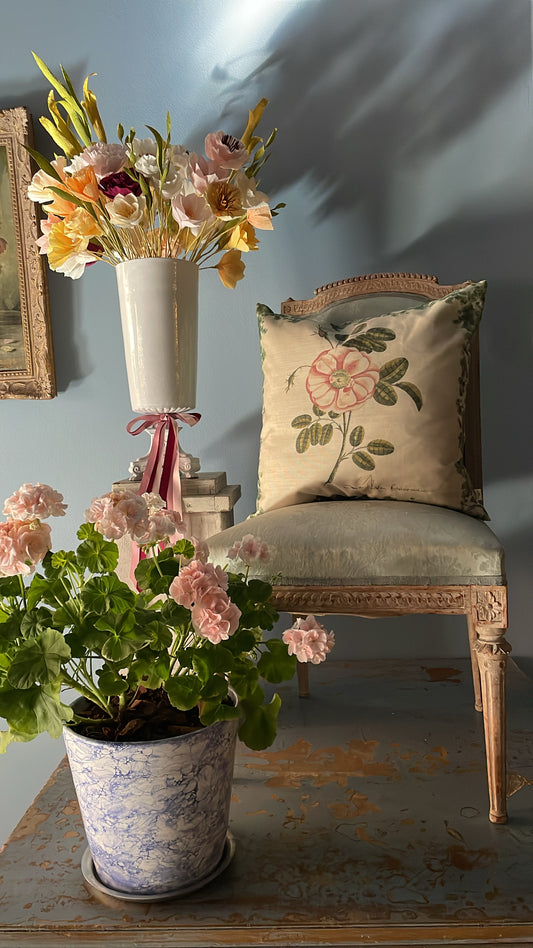 La Rose Cushion - John Derian