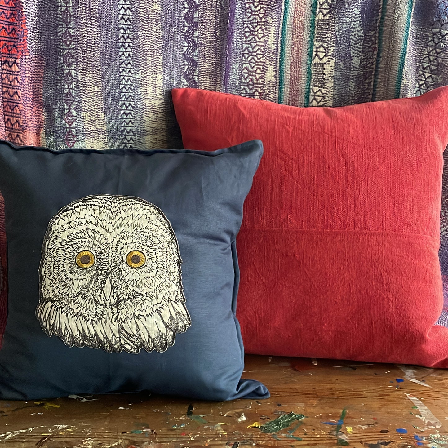 Cushion - Vintage Swedish Fabric no. 2