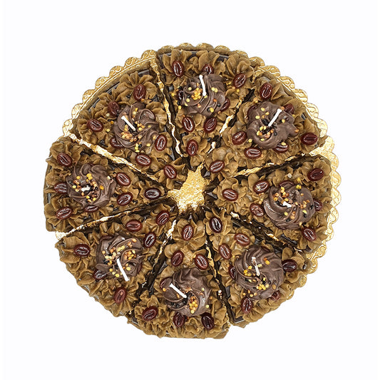 Coffee Cake - Cake Slice - Wax Cake | Cereria Introna