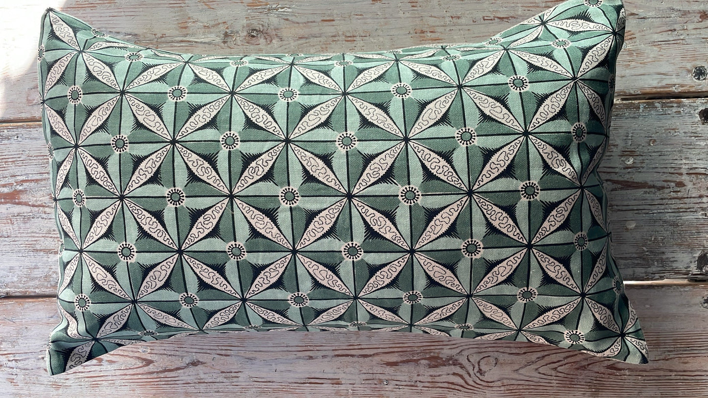Mézières Cushion | Antoinette Poisson Linen Cushion – Domino Paper Design