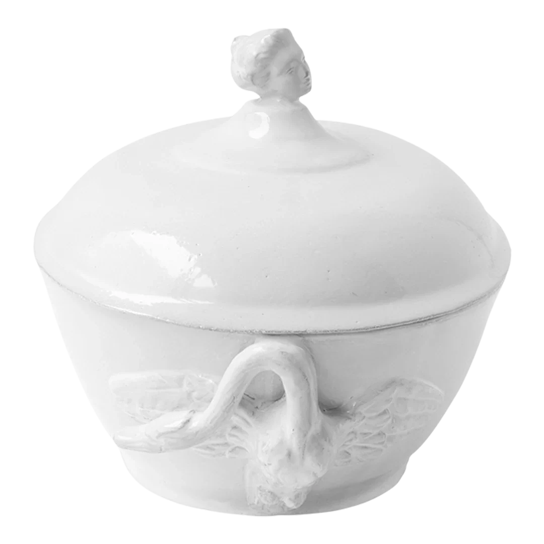 Marie-Antoinette Tureen with Swan - Astier de Villatte: Exclusive Pre-Order Item