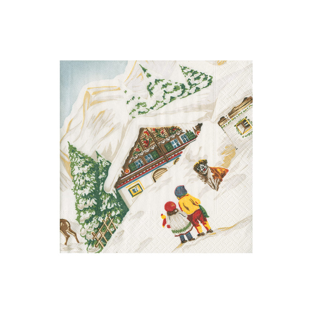 Tyrol 2 Cocktail Napkins - BON TON goods