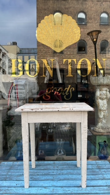 Vintage Rustic White Garden table