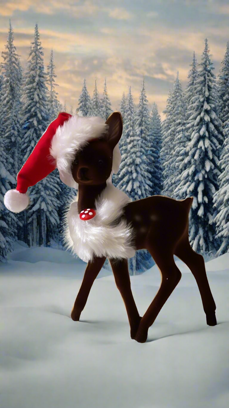 Bambi - Velvet - Santa Hat - Ino Schaller