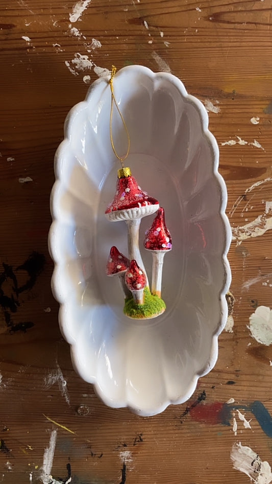 Mushroom Cluster | Christmas Ornament