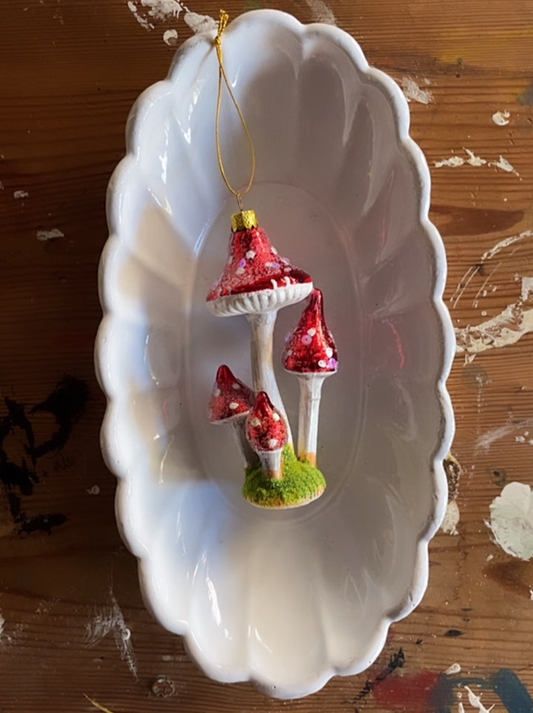 Mushroom Cluster | Christmas Ornament