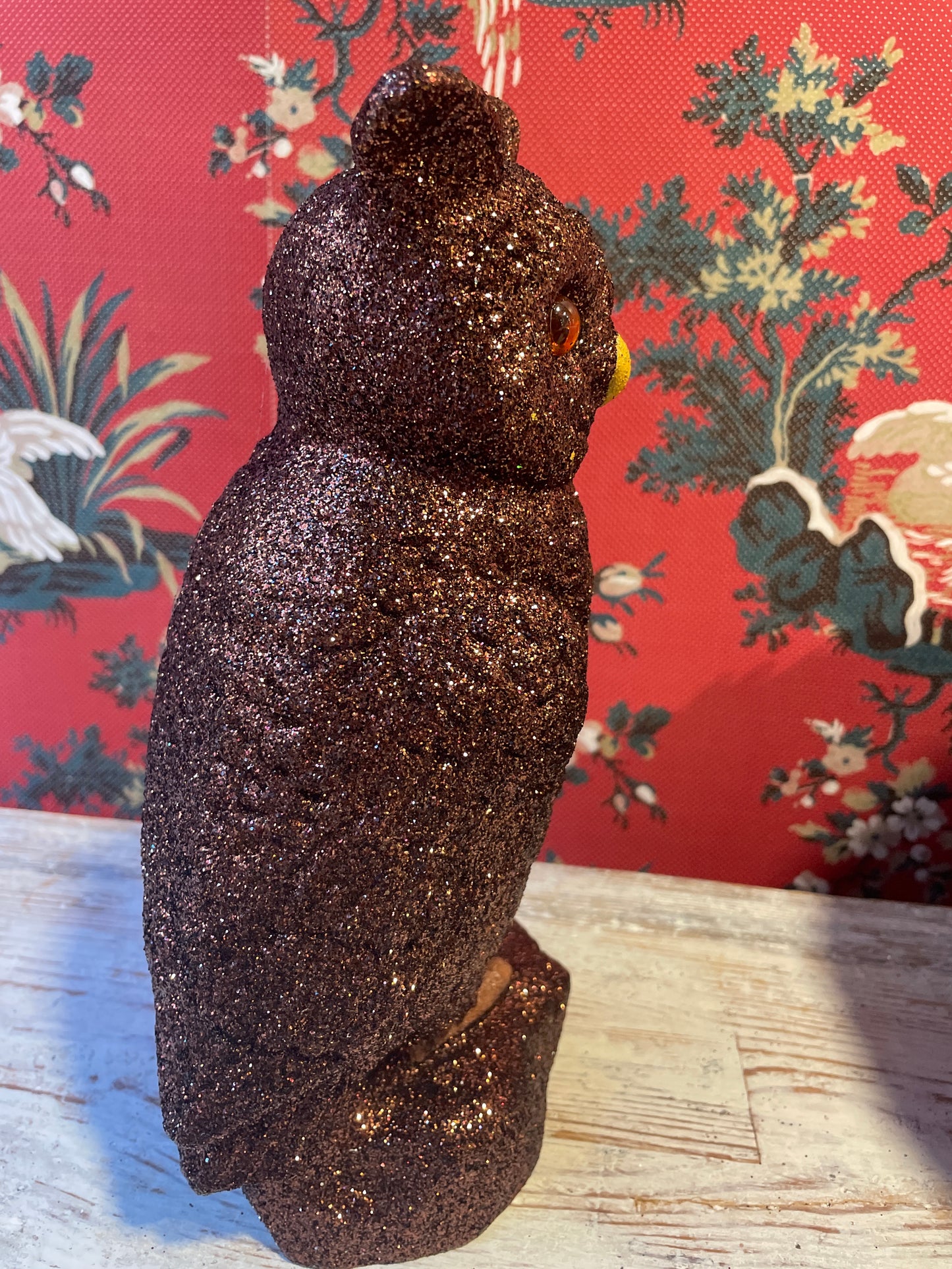 Dark Brown Owl Glitter | Ino Schaller