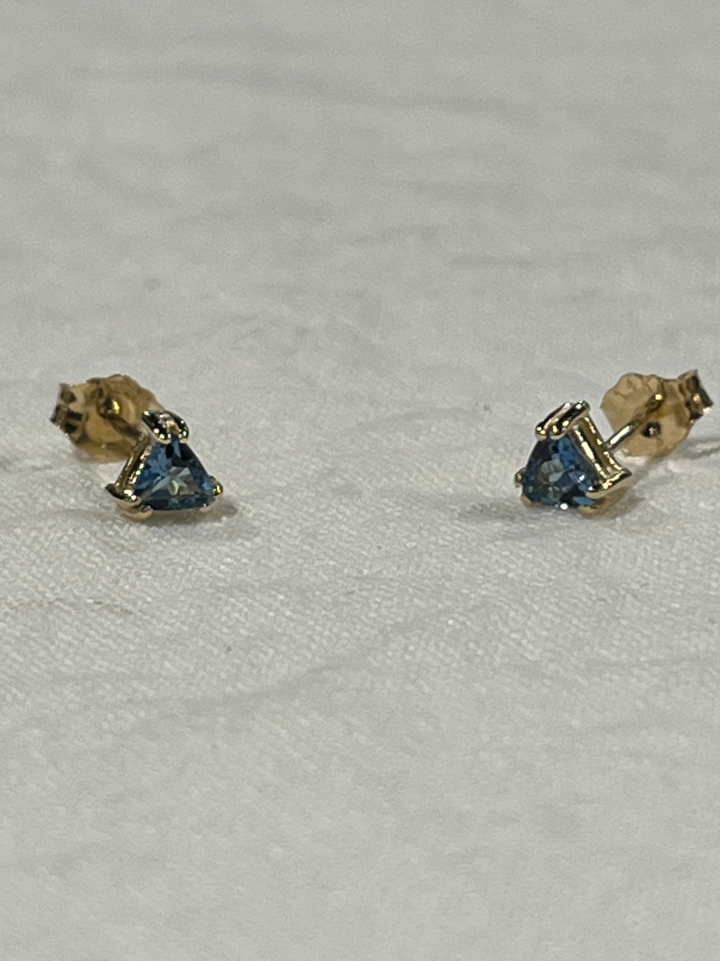 Aquamarine Studs | Mikkel Brøgger