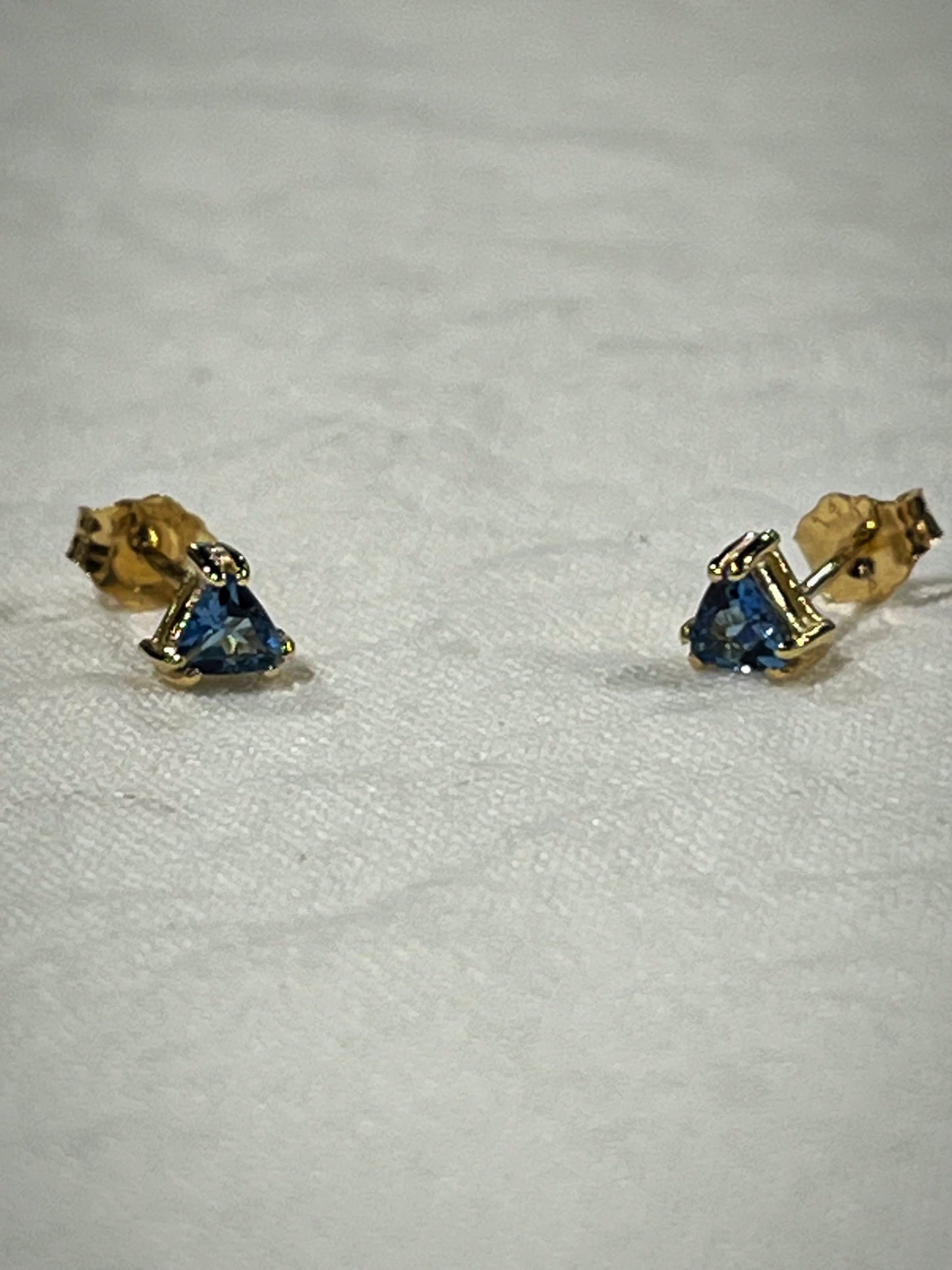 Aquamarine Studs | Mikkel Brøgger