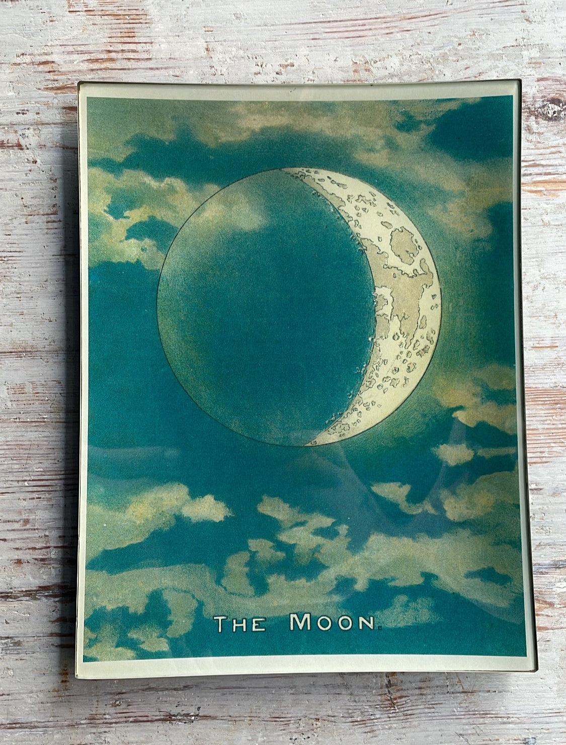 The Moon (Blue Crescent)