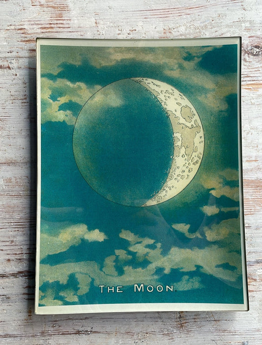 The Moon (Blue Crescent)