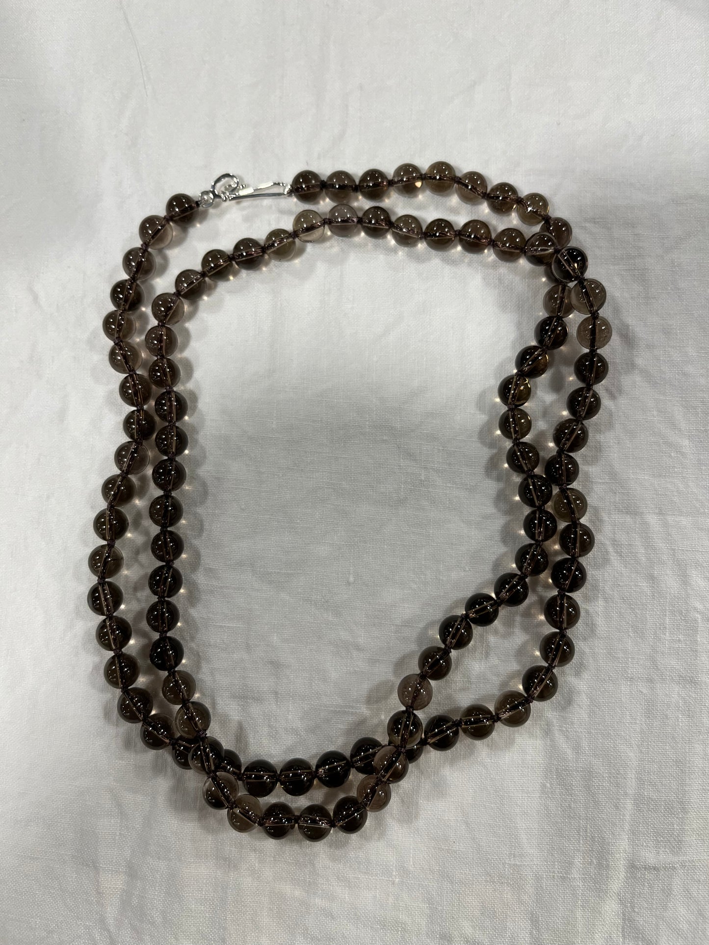 Smoky Quartz Bead Necklace | Mikkel Brøgger