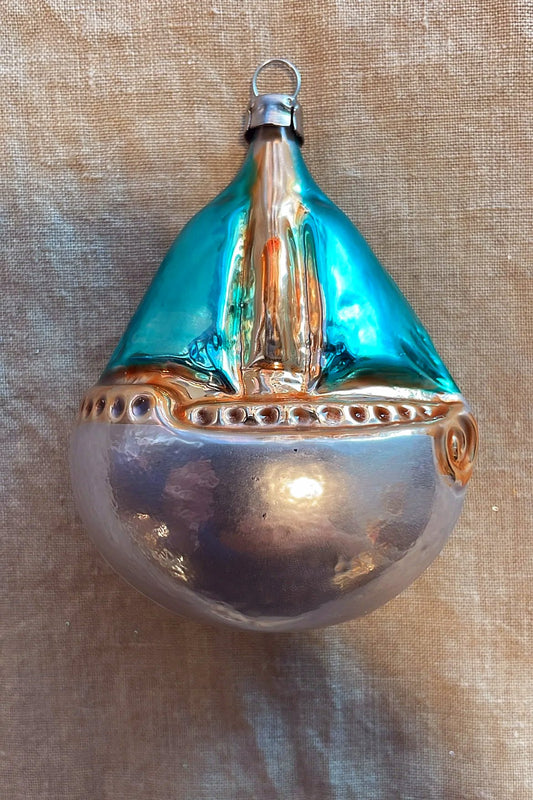 Nostalgic Sailboat | Nostalgie Christbaumschmuck