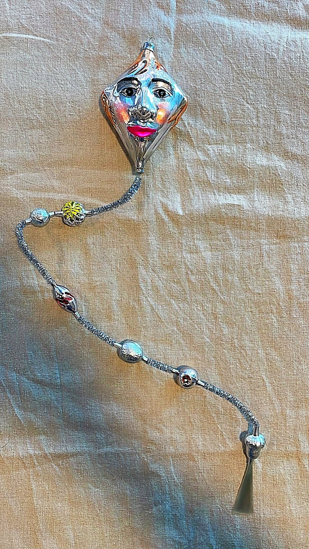 Nostalgic Silver Kite Garland | Nostalgie Christbaumschmuck