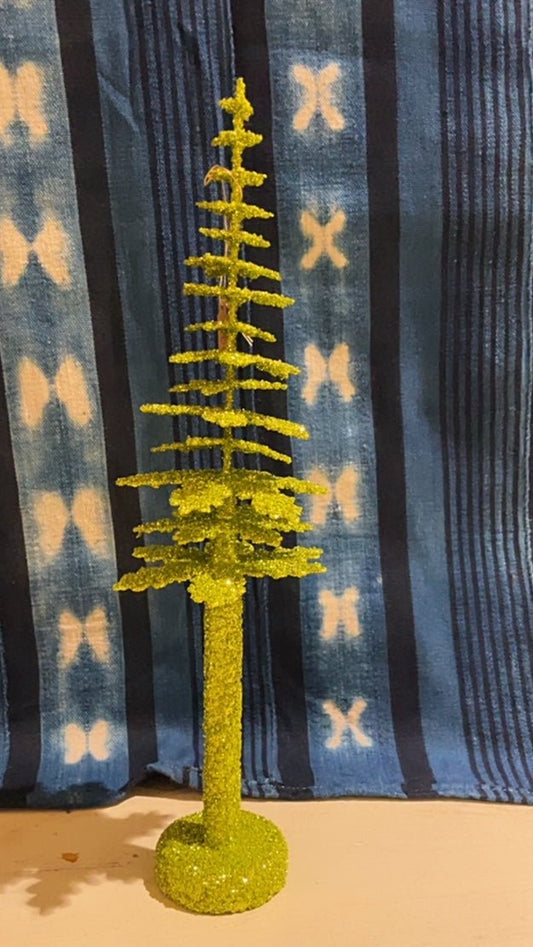 Chartreuse Spruce - Cardboard Christmas Tree - 40cm  | Ino Schaller