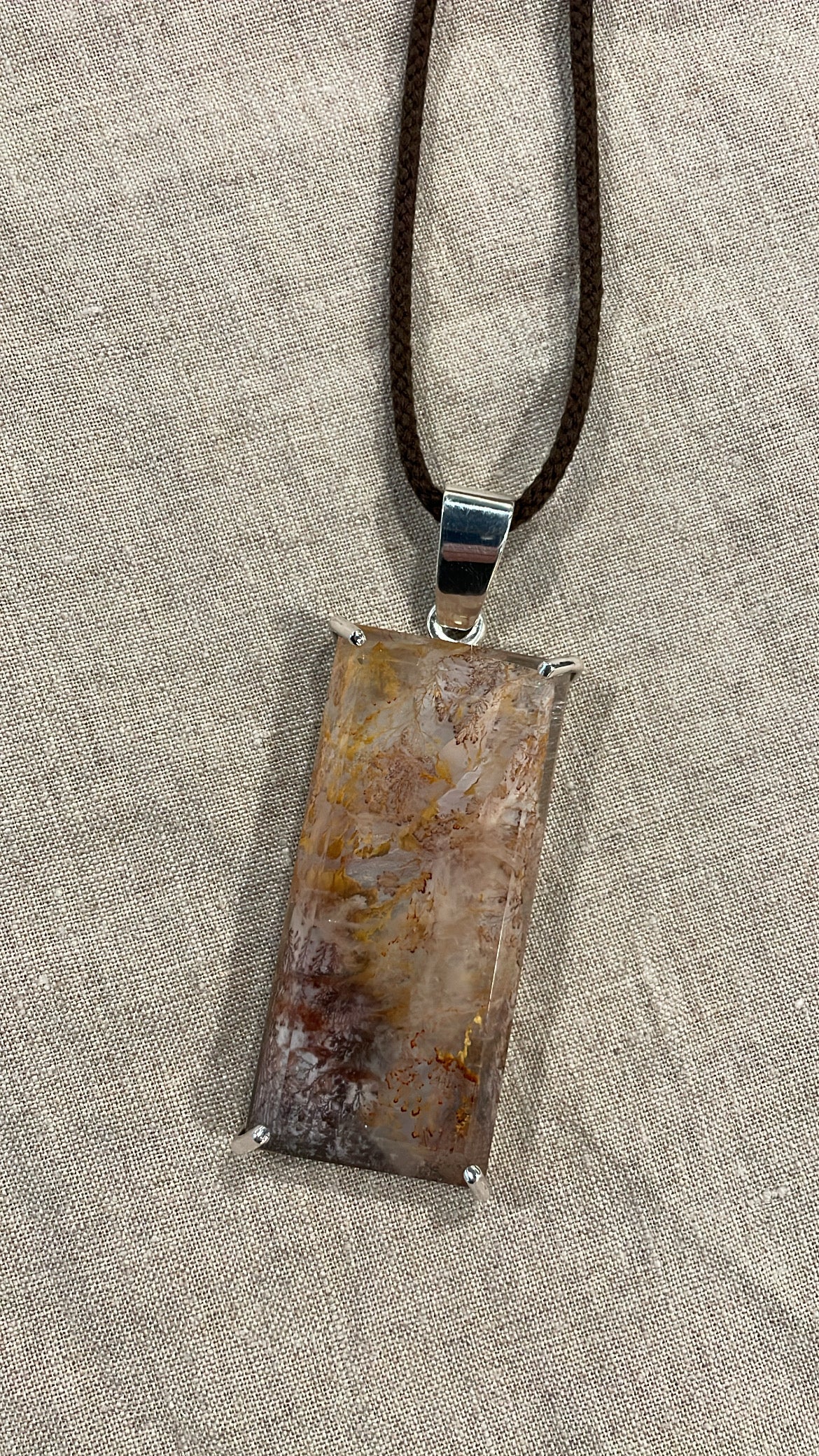 Hematoid Quartz Pendant II | Mikkel Brøgger
