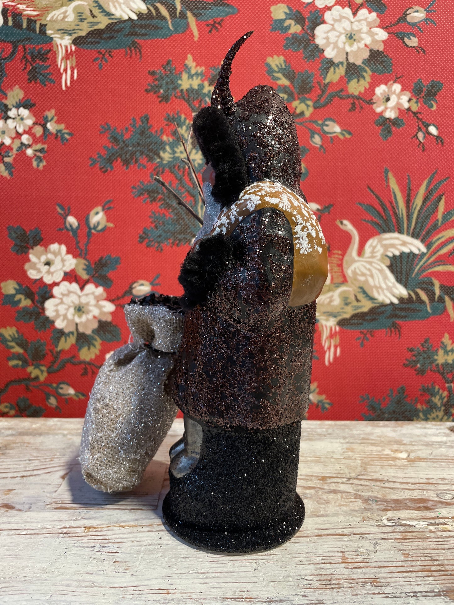 Krampus - Dark Brown With Bag And Switches | Ino Schaller