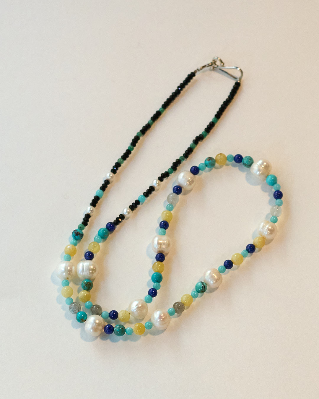 The Wiener Werkstätte Necklace: Gem Bead Composition - Mikkel Brøgger