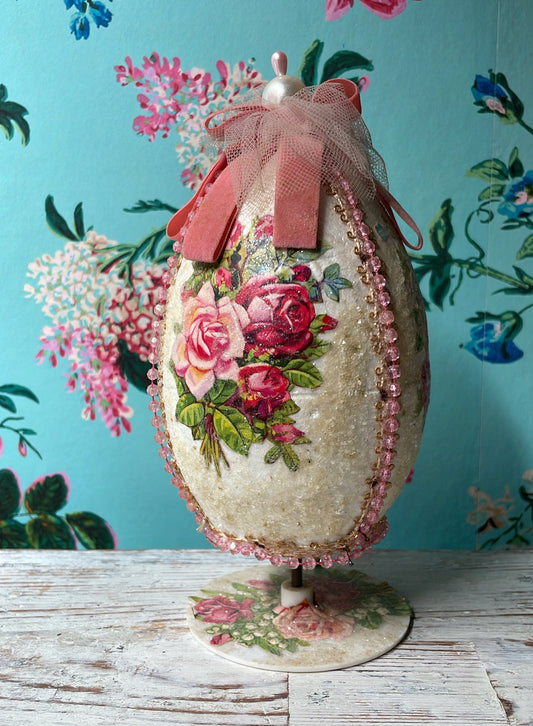 Vintage Handmade Easter Egg