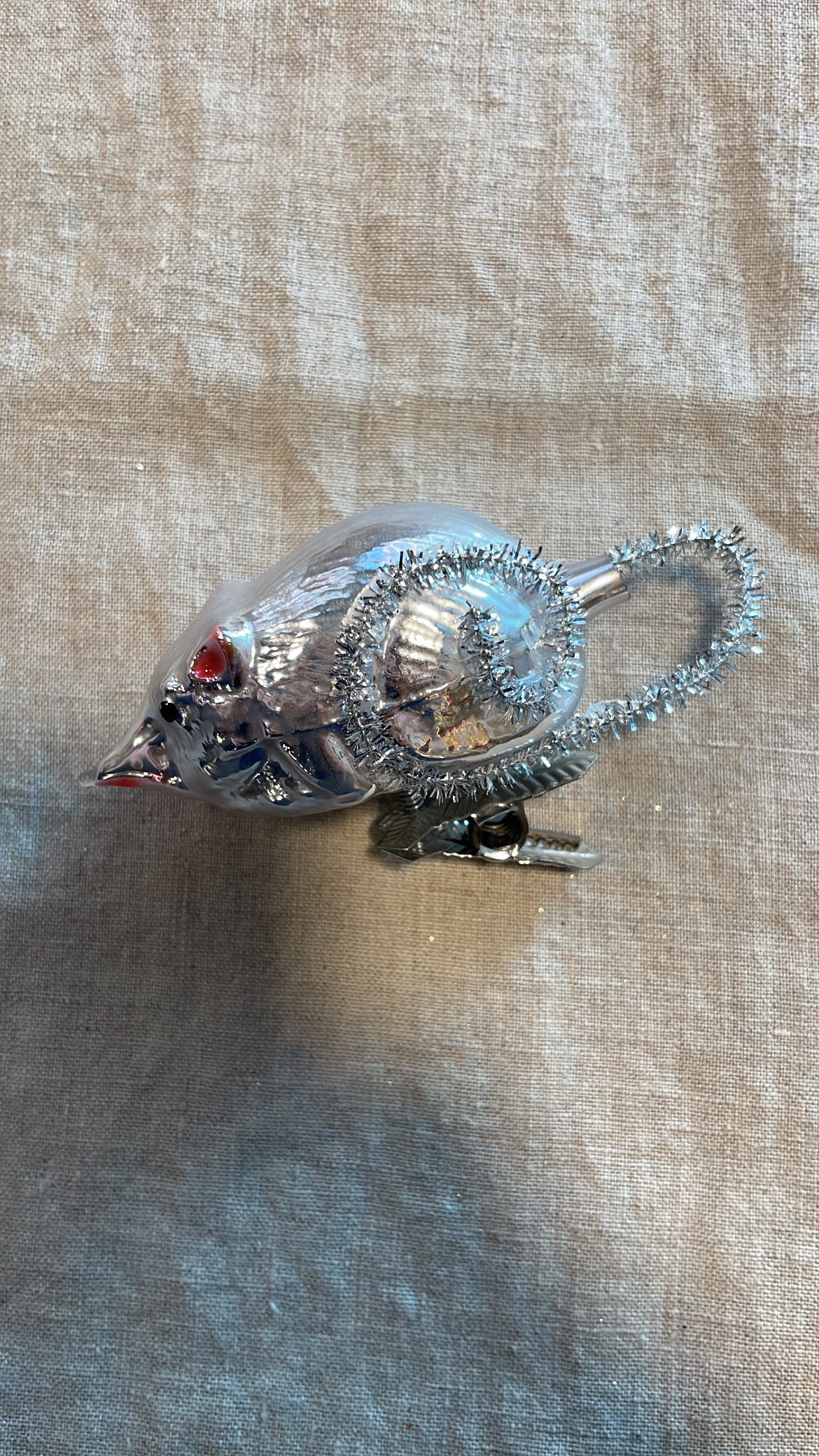 Nostalgic Mouse | Nostalgie Christbaumschmuck