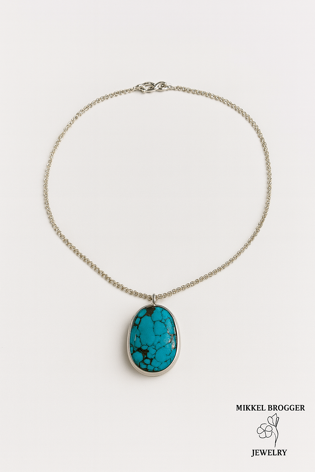 Turquoise Slab Pendant | Mikkel Brøgger
