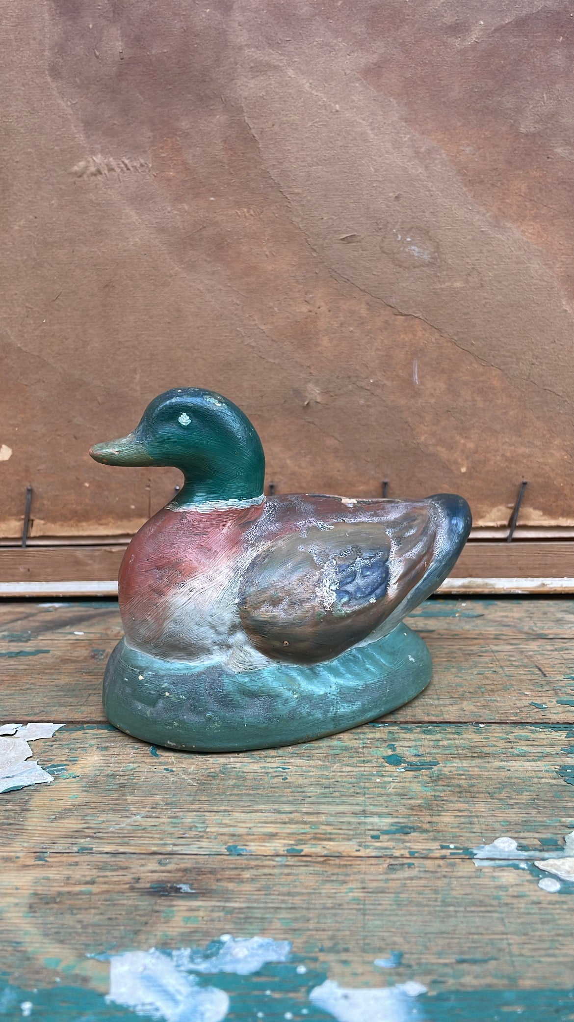 Vintage Ceramic Duck Bank