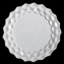 Cube Dessert Plate, set of 6 by Astier de Villatte, B2B view on black background