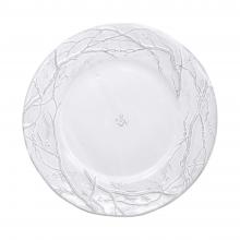 Eva Dessert Plate, set of 6 by Astier de Villatte, B2B view on black background