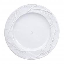 Eva Dinner Plate, set of 6 by Astier de Villatte, B2B view on black background
