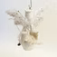 Angel Dove Rider Ornament | Vintage by Crystal Spun Cotton Ornament