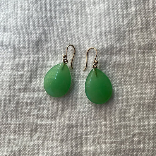 Applegreen Quartz Earrings | Mikkel Brøgger