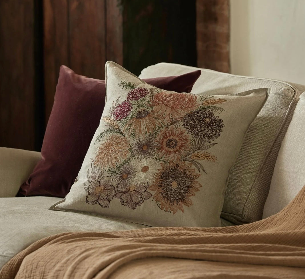 Autumn Blossoms Pillow | Coral & Tusk