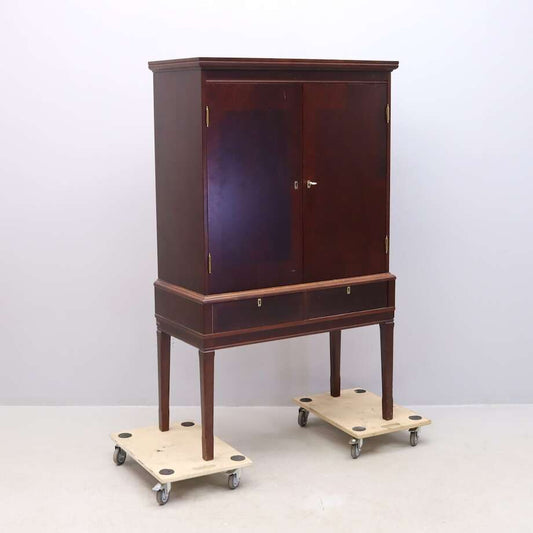Bar Cabinet in Mahogany Finish, Vintage - Mid 20th Century