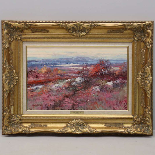 Bengt Andréen, Oil on Canvas, "Oviken Jämtland", 54x34