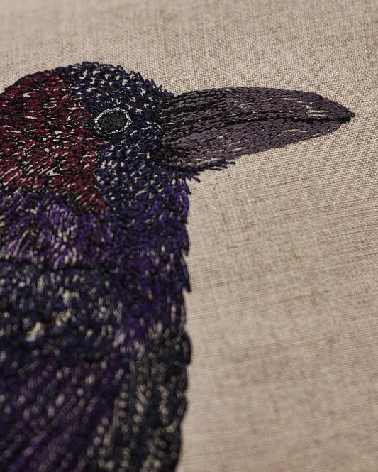Blackbird with Acorn Pillow | Coral & Tusk
