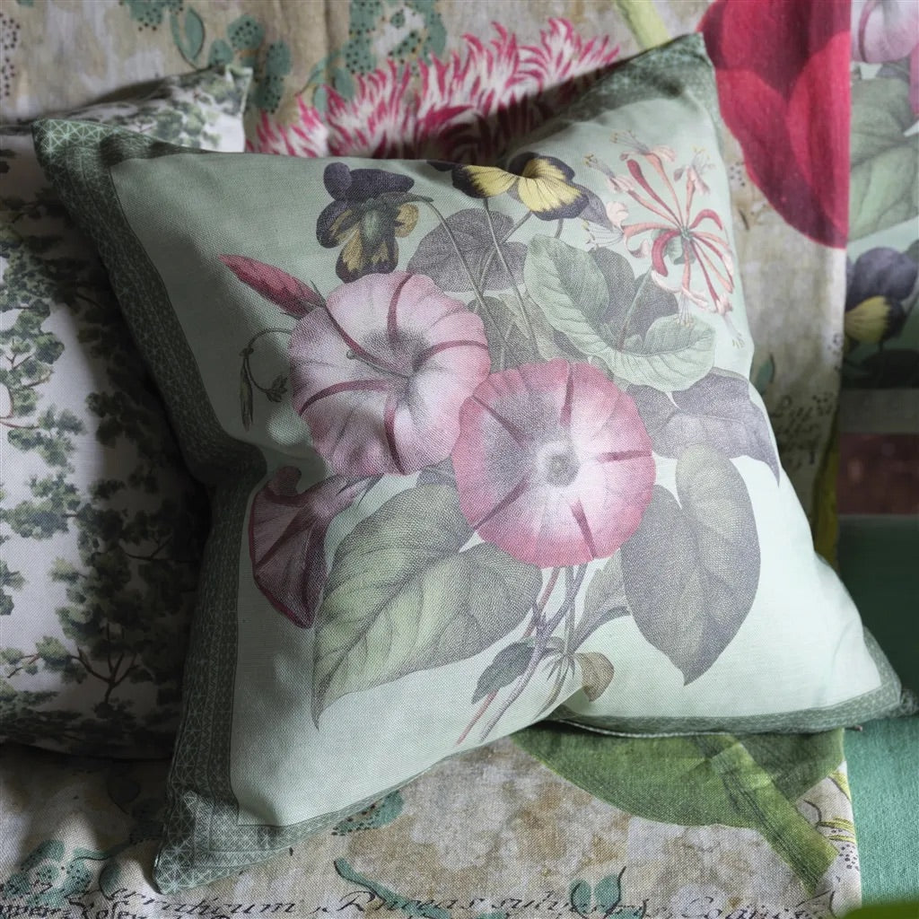Botany Sage Cushion - John Derian