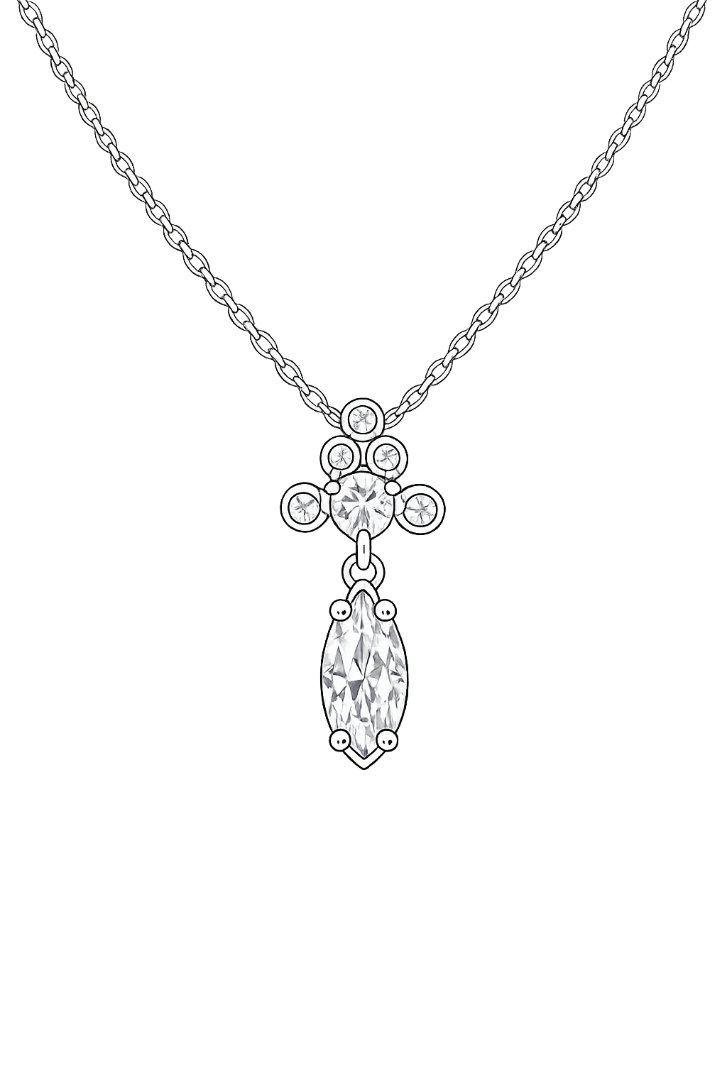 Désirée Dangling Pendant | Mikkel Brøgger