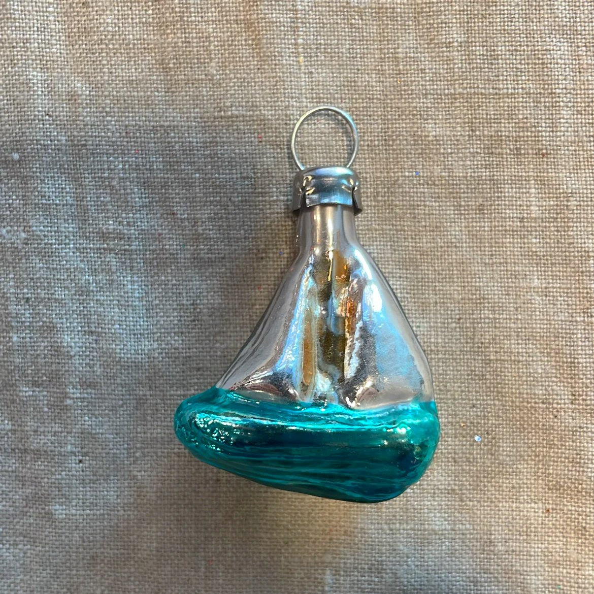 Nostalgic Tiny Sailboat | Nostalgie Christbaumschmuck