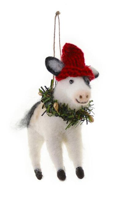 Cow - Christmas on the Farm | Christmas Ornament