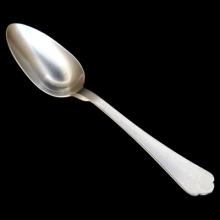 Naples Table Spoon, Stone Finish, Set of 12, stainless-steel flatware by Astier de Villatte