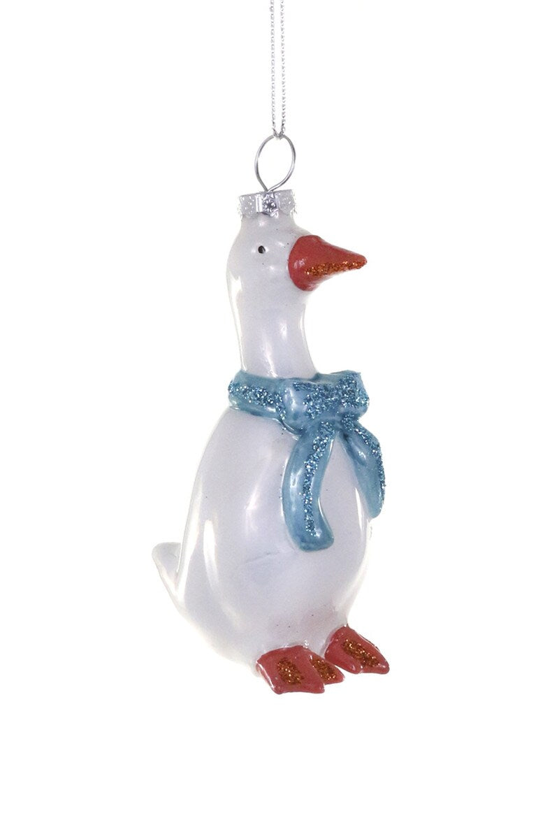 Country Goose Ornament
