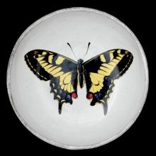 John Derian Small Yellow Butterfly Dish, set of 3 by Astier de Villatte, B2B product view