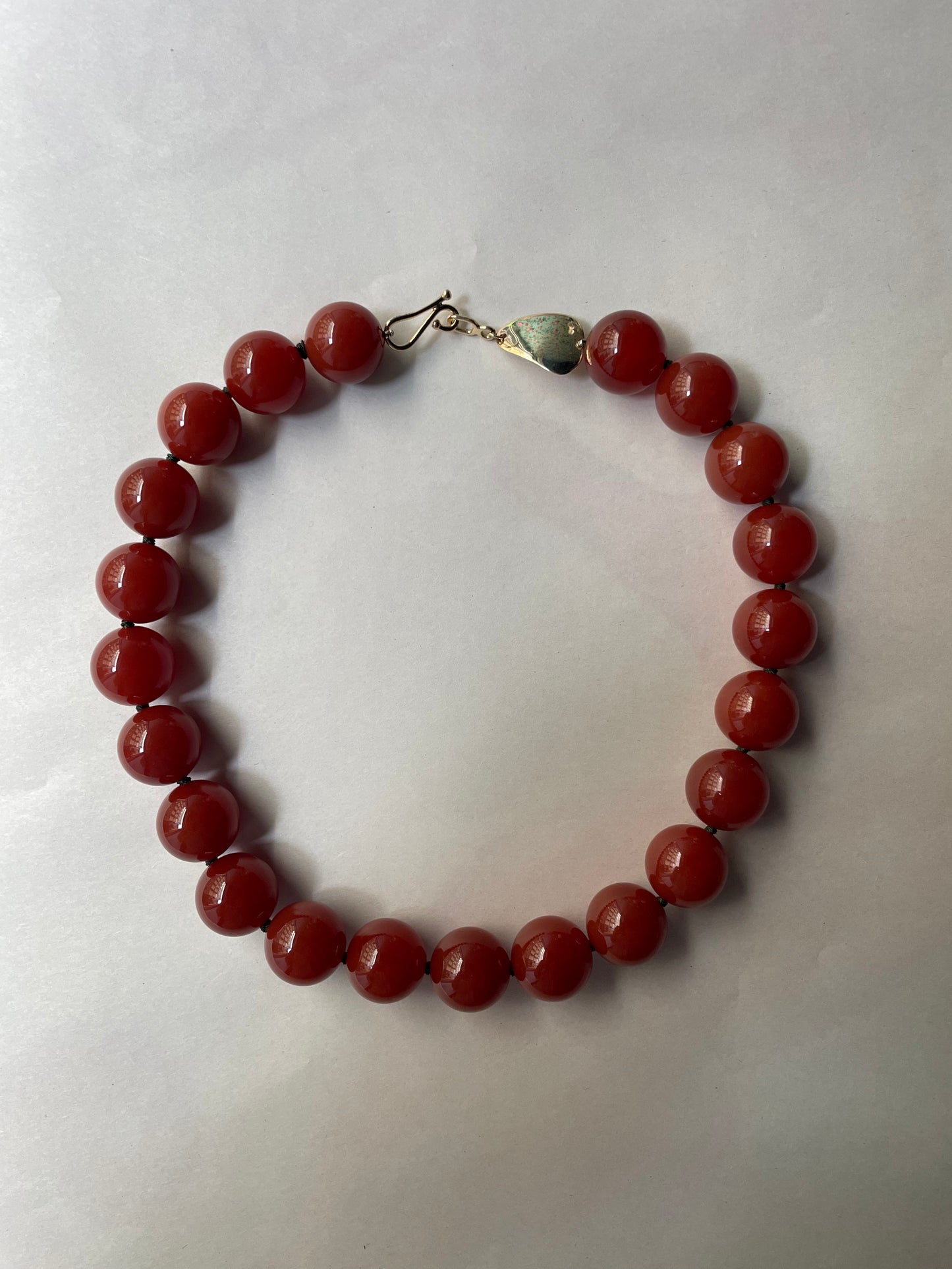 Carnelian Bead Necklace: Bold Gemstone Statement | Mikkel Brøgger