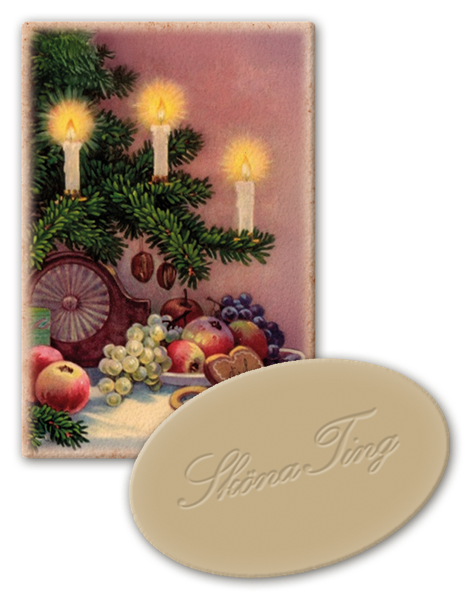 Small Guest Soap - Vanilla / Christmas Candles and Cones | Skona Ting