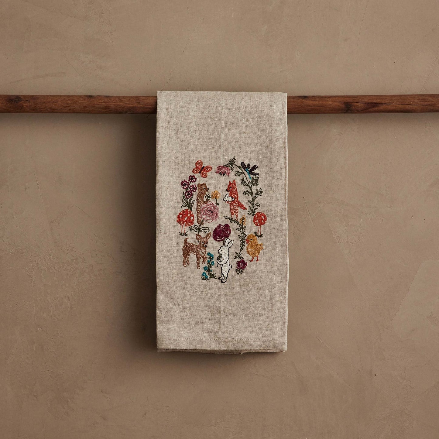 Secret Garden Tea Towel by Coral & Tusk, product view